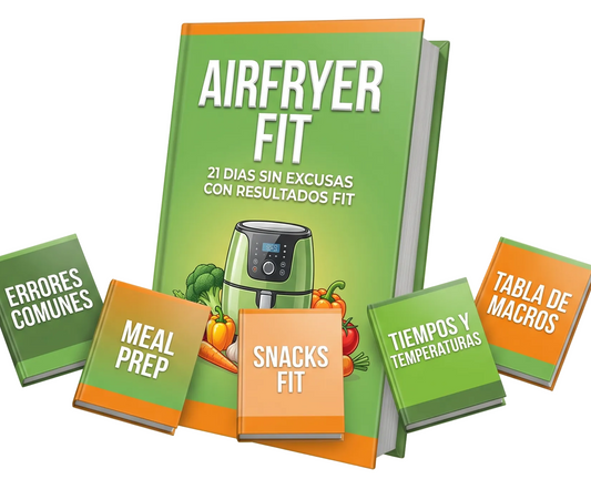 🥑Airfryer Fit: 21 Dias para Comer Rico, Fit y sin Complicarte🥑
